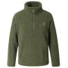 Sweat maille Teddy Covalliero AH26 femme - Vert forêt