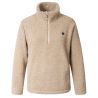 Sweat maille Teddy Covalliero AH26 femme - Beige