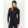Baselayer col montant Amelie Rhinestone Tommy Hilfiger Equestrian femme - Noir