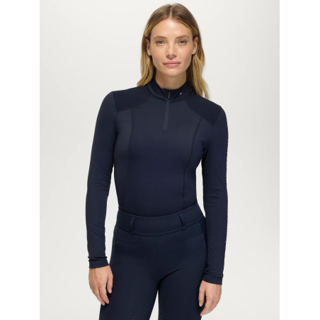 Baselayer Echo femme1/4 Zip Tommy Hilfiger Equestrian