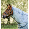 Couvre-cou anti-mouches Horseware Amigo Bug Rug - Bleu chiné / bleu / argent