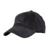 Casquette en velours côtelé - Bleu marine