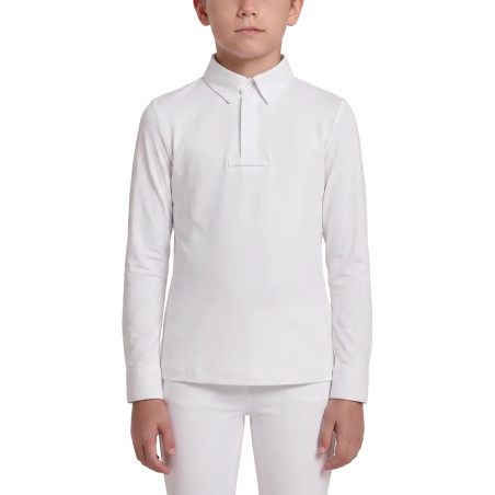 Polo de concours Kentucky garçon classique manches longues