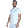 Polo Enfant Cartago manches courtes Flags & Cup - Blanc