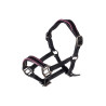 Licol en cuir Manchester Hobby Horsing HKM - Noir / fuchsia