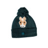Bonnet Amina HKM enfant - Pétrole