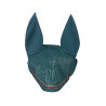 Bonnet anti-mouches Rosegold Glamour Style HKM - Pétrole / or rose