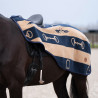 Couvre-reins HV Polo Gwenny print polaire - Marine / camel