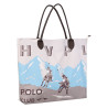 Sac shopping HV Polo Harper - Naturel
