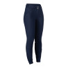 Pantalon softshell Chrysti fond 1/1 en silicone HKM femme - Bleu foncé