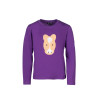 Polo à manches longues Amina HKM - Lilas foncé