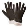 Gants d'équitation ELT Saint Moritz - Espresso