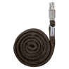 Longe de licol Waldhausen Plus mousqueton Anti-Panique - Espresso