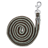 Longe de licol Waldhausen Plus mousqueton - Espresso / sauge