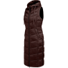 Gilet long et léger ELT Ostende - Acajou
