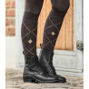 Chaussettes d'équitation ELT Argyle - Espresso