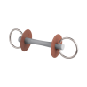 Mors de filet Beris canon Comfort anneau 7,5 cm - Dur