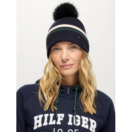 Bonnet à pompon Dean Tommy Hilfiger Equestrian