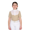 Polo de concours fille avec tulle Equestro - Cobblestone