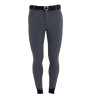 Pantalon homme slim fit avec grip au genou Equestro - Asphalte