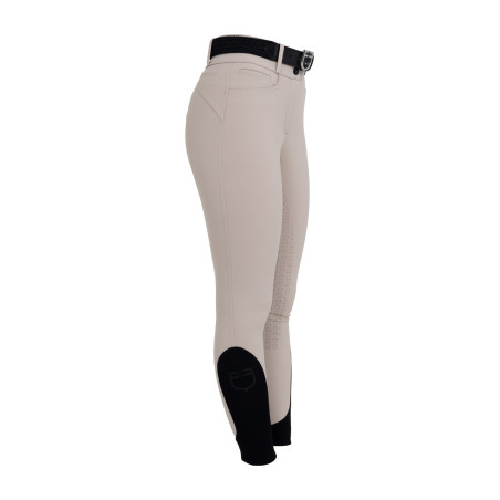 Pantalon femme full grip taille haute en tissu technique bi-stretch Equestro