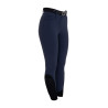 Pantalon femme full grip taille haute en tissu technique bi-stretch Equestro - Marine blazer