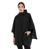 Cape technique imperméable femme Equestro - Noir
