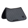 Tapis de selle de saut en laine technique Equestro - Mélange gris