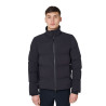 Doudoune homme à col montant Equestro - Noir