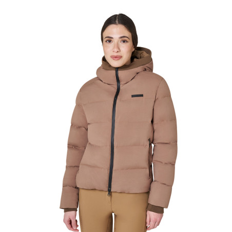 Doudoune femme à capuche Equestro