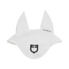 Bonnet en tissu technique avec oreilles profilées Equestro - Blanc
