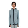 Sweat polaire zippé unisexe pour enfants Equestro - Gris ardoise