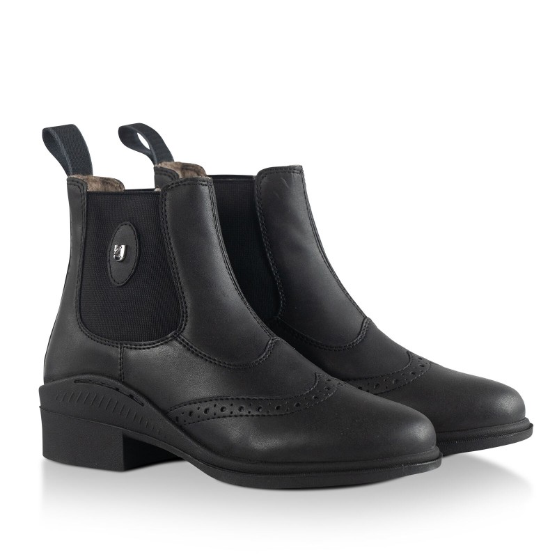 bottes equitation cuir enfant