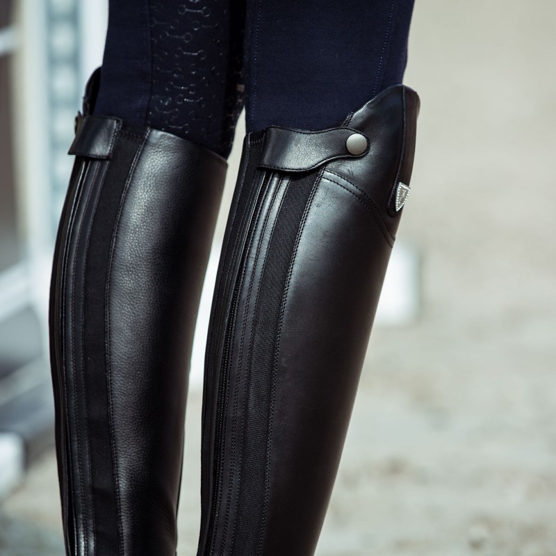 Bottes D'équitation En Cuir Gallors – Dressage – Taille UK 6 – Fabriquées Au Portugal