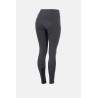 Legging d'équitation Tara 2.0 femme taille haute à grip intégral Horze - Gris foncé
