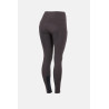 Legging d'équitation Tara 2.0 femme taille haute à grip intégral Horze - Dark brown