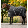 Couvrture d'écurie Rambo 200 g Horseware - Noir / orage / gris argent
