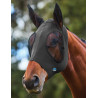 Masque anti-mouches extensible ComFiTec avec oreilles Weatherbeeta - Charbon de bois / noir