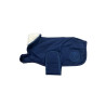 Manteau pour chien imper/polaire Gorla Flags & Cup - Noir