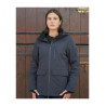 Parka imperméable dame Safa Flags & Cup - Noir