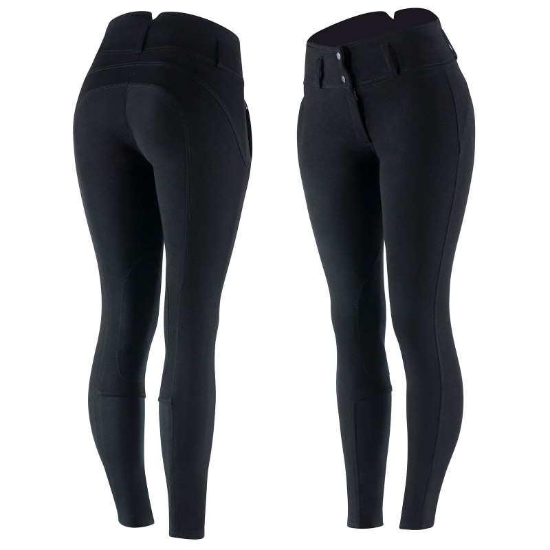 Pantalon D'équitation Femme Horze à Carreaux, Extensible Avec Silicone, Taille 30