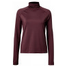 Haut technique à col roulé Kelly Turtle Mountain Horse - Rouge ruby dk