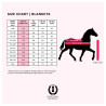 Couverture de paddock Imperial Riding Limited 100gr avec couvre-cou - Violet