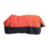 Couverture de paddock Imperial Riding Limited Fleece sans couvre-cou - Orange / marine