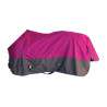Couverture de paddock Imperial Riding Limited Fleece sans couvre-cou - Framboise / gris