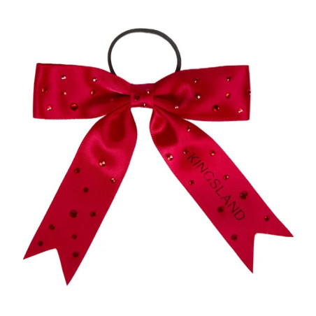 Nœud rouge avec cristaux Swarovski KLMonroe Kingsland