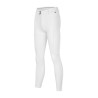 Pantalon d’équitation Full Grip femme à morphologie en H KLKornelia Kingsland - Blanc