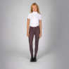 Pantalon d’équitation Grip genoux femme à morphologie en H KLKornelia Kingsland - Raisin