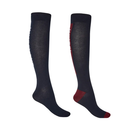 Chaussettes hautes Logo unisex Kingsland par 2