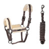 Licol en fausse fourrure Kingsland Lexie - Marron fer